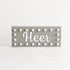 Hollywood Name Sign Light